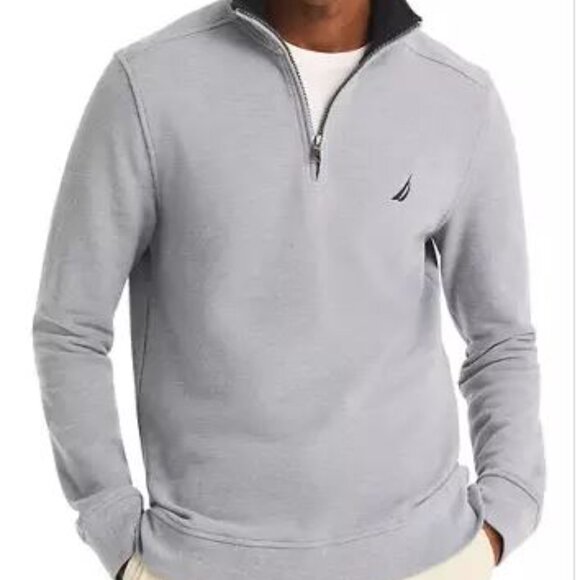 Nautica Mens 1/4 Zip Sweatshirt - Picture 10 of 10